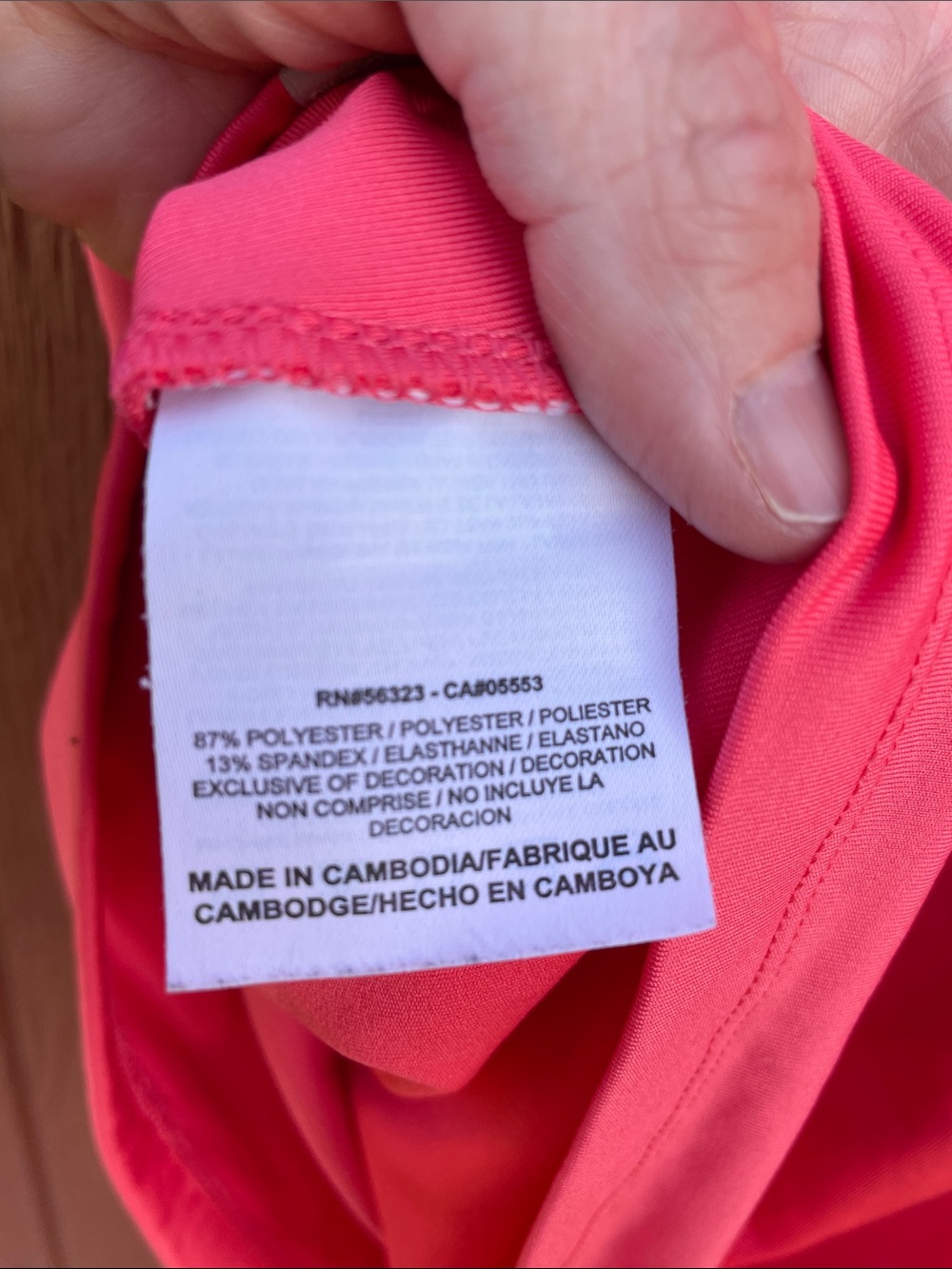 Nike Dri-FIT Women Tennis Top Pink Short Sleeve V-Neck Athletic Shirt Large - Picture 6 of 6